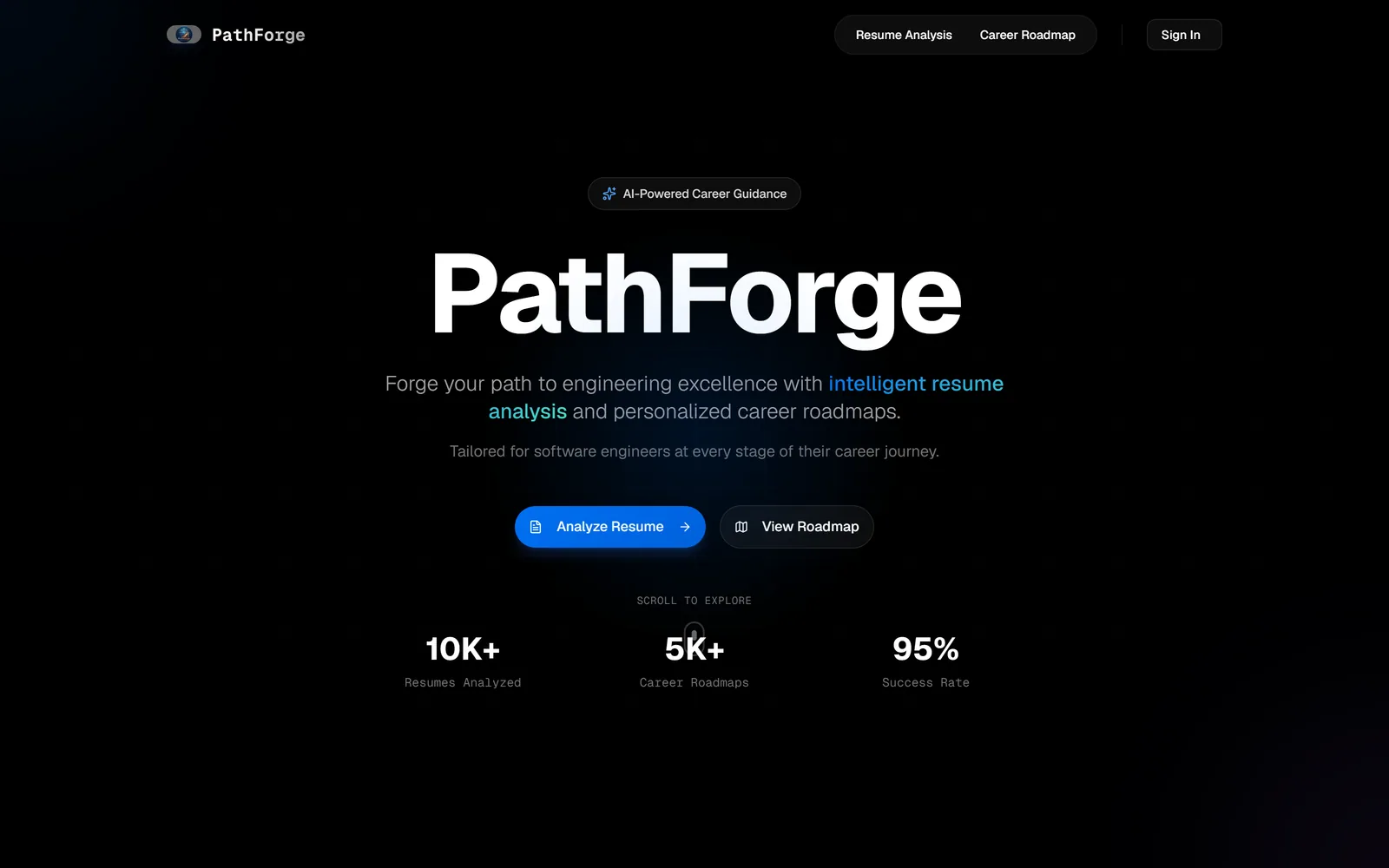 PathForge — AI-Powered Career Platform